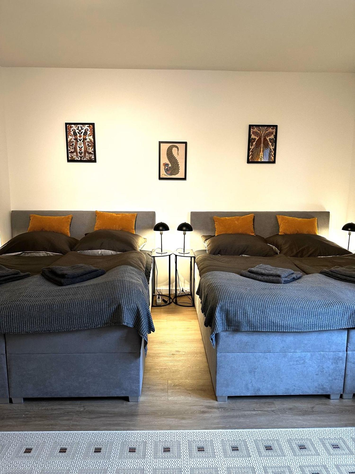 Rtr Essen - Fuer Bis Zu 8 Personen - Voll Ausgestattet - Zentral Limbecker Platz - Messe - Uniklinikum - Smart Tv - Modern Apartamento Exterior foto